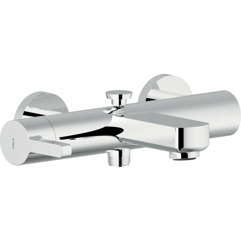 Lira Series LR116110/1CR Mitigeur monocommande externe de baignoire Chromé - Laiton - Nobili