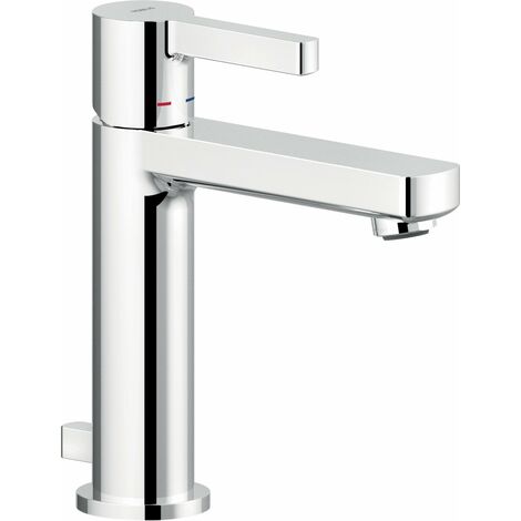Nobili Lira Series LR116118/1CR Mélangeur lavabo avec vidage 1 1/4  Chromé - Laiton