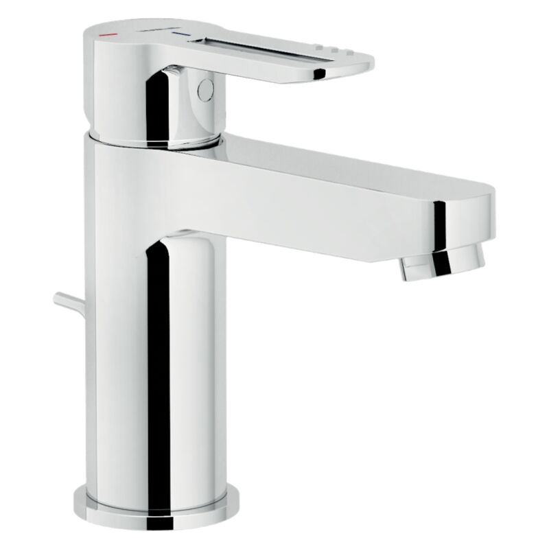 

Caesaroo - Nobili Mezclador monomando para lavabo en latón cromado serie New Road RDE0118/1CR | Cromado