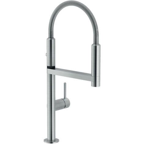 Nobili Move rubinetto cucina tradizionale con bocca girevole codice prod: MV92300/50IX