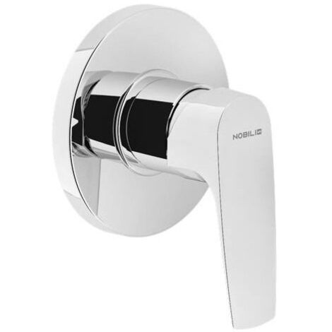 NOBILI NOBI Miscelatore Rubinetto Monocomando Incasso Doccia, Finitura Cromo NB84108CR