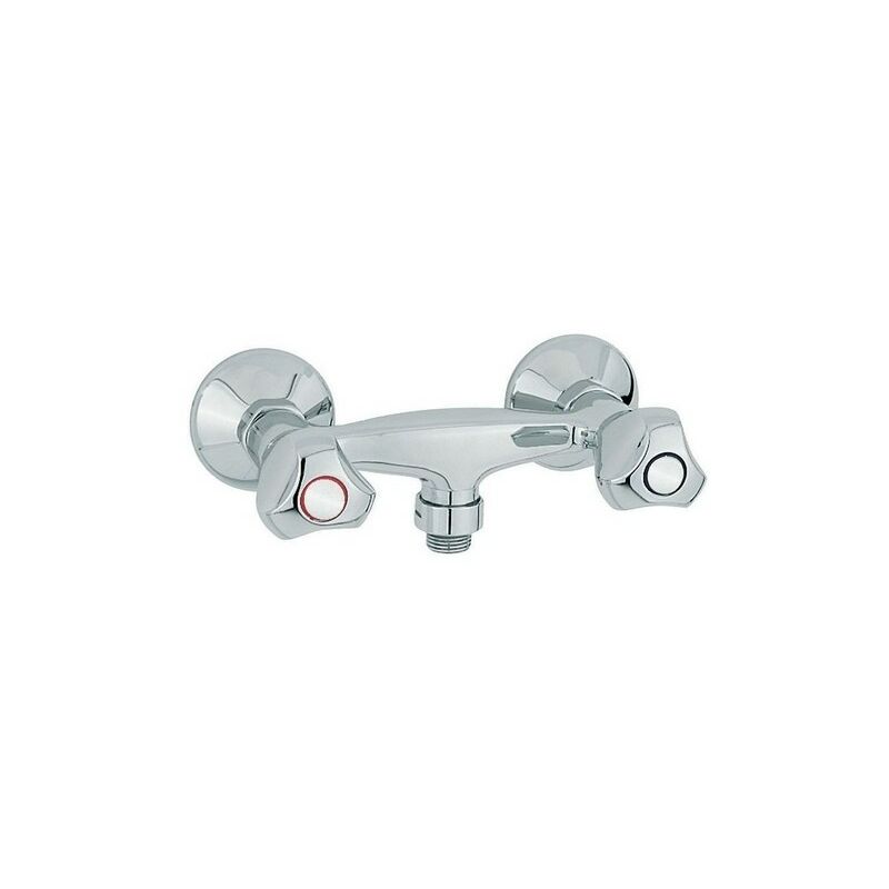 

NZ06003 / 1KCR - montado mezclador de la ducha NUOVA FLORA - Chrome - Nobili