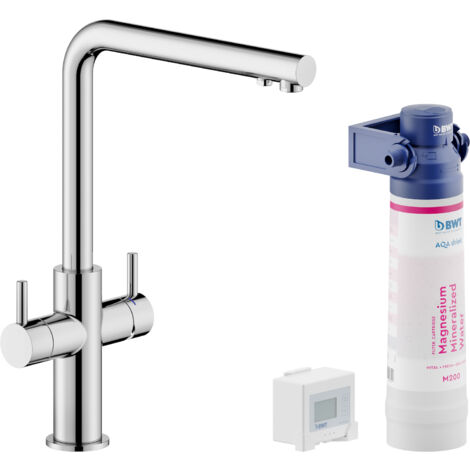 NOBILI Sorgente filtra miscelatore bicomando cromato con sistema filtrante codice prod: AQ93823/3VBCR