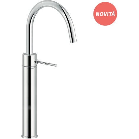 NOBILI Velis miscelatore lavabo monocomando a bacinella  bocca girevole con scarico 1 1/4" codice prod: VE125168/2CR