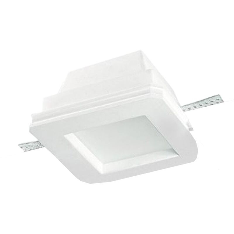 Spot encastré Nobile 220-240V en plâtre avec diffuseur 9098 Spot encastré Nobile 220-240V en plâtre avec diffuseur 9098
