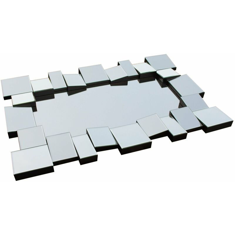 Specchio Verona da parete, con cornice di vetro