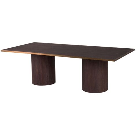 Noblesse MDF Edelstahl Esstisch 240x120x76cm