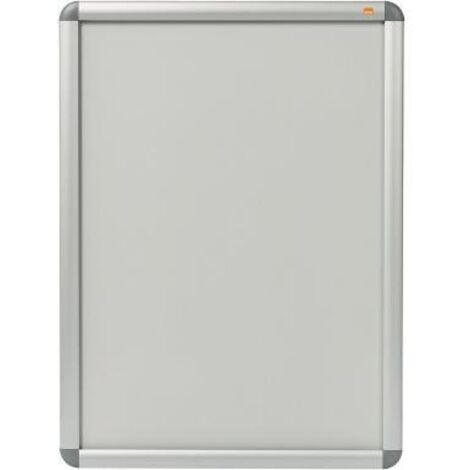 NOBO Bilderwechselrahmen Nobo® Premium Plus 55,5 x 76 x 1,7 cm (B x H x T) 50 x 70 cm (B x H) Aluminiumsilber