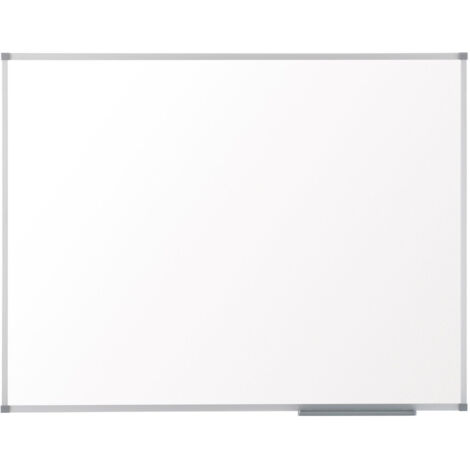 Nobo Lavagna Bianca Magnetica in Acciaio 1800x1200 mm con Cornice in Alluminio