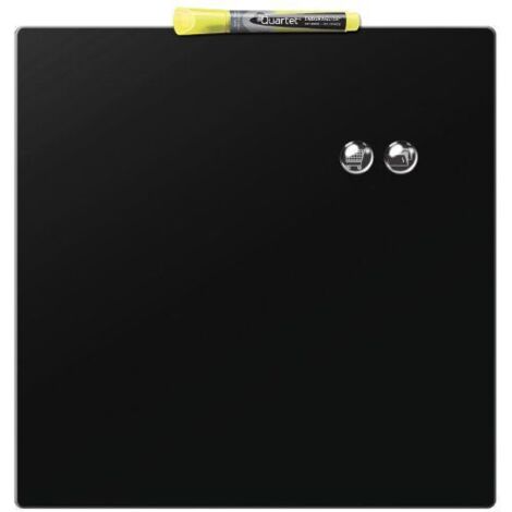 Nobo Magnettafel schwarz 36 x 36 cm für Büro