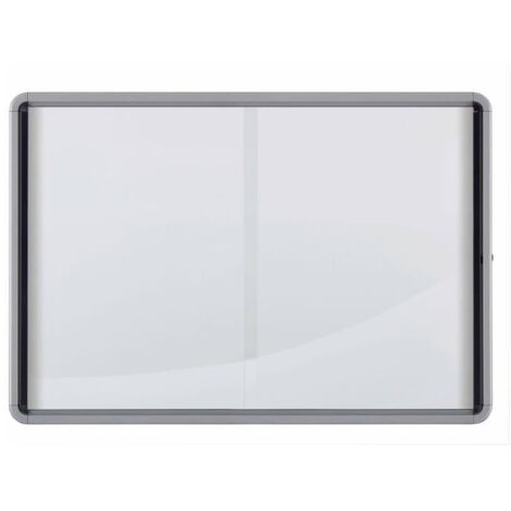 Nobo Modèle 1902571 Bacheca intérieure Blanc 145 cm