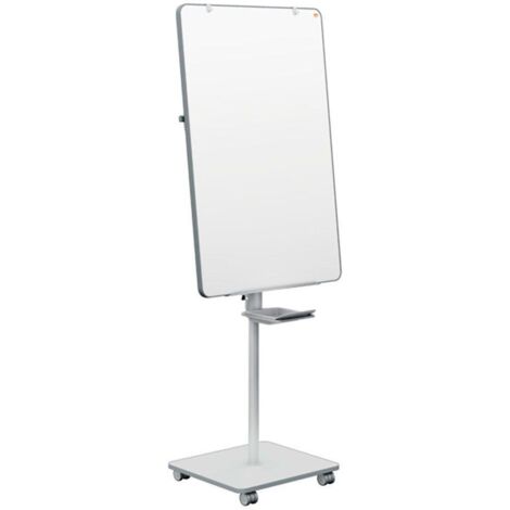 Nobo Move & Meet caballete móvil plateado 680 x 1040 mm