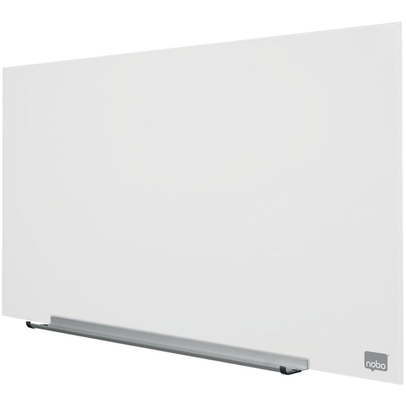 

Pizarra magnética de cristal 68x38 cm - Blanco - Nobo