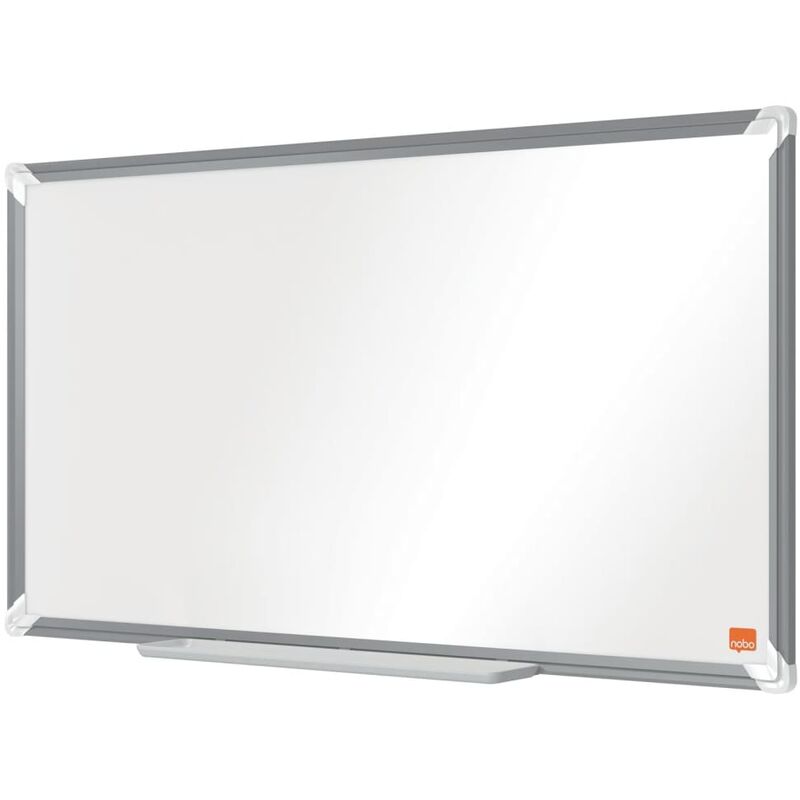 

Pizarra magnética panorámica Premium Plus esmaltada 71x40 cm - Blanco - Nobo