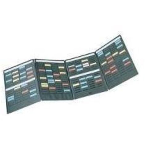 Nobo Tableau T Mini noir pour organisation bureau