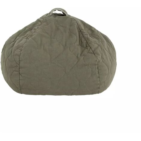 Nobodinoz LANDSCAPE Sitzsack - Runder, 65 x 40 cm, Farbe: Vetiver