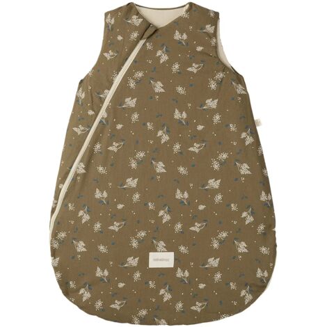 Nobodinoz STORIES Baby Schlafsack - Cocoon, 6-18 Monate, Farbe: Braunflieder