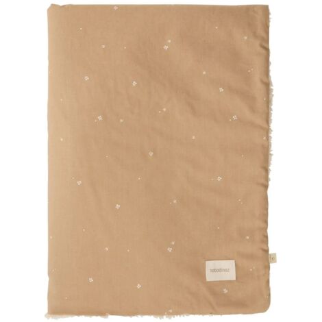 Nobodinoz STORIES Babydecke Neugeborene, 70 x 100 cm, Farbe: Errötende kleine Kirschen