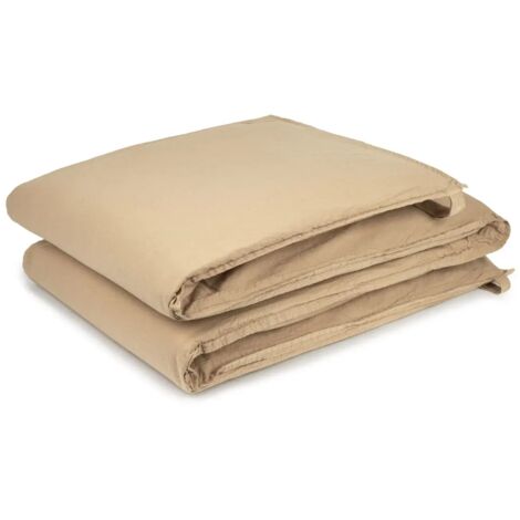 Nobodinoz WABI SABI Bettumrandung babybett, Kinderbett stoßstange, 210 x 38 cm, Farbe: Sesam
