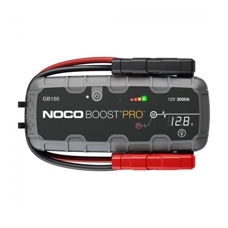 Dispositif de démarrage Noco GB150 Boost 12V 3000A Jump Starter avec batterie 12V/USB intégrée