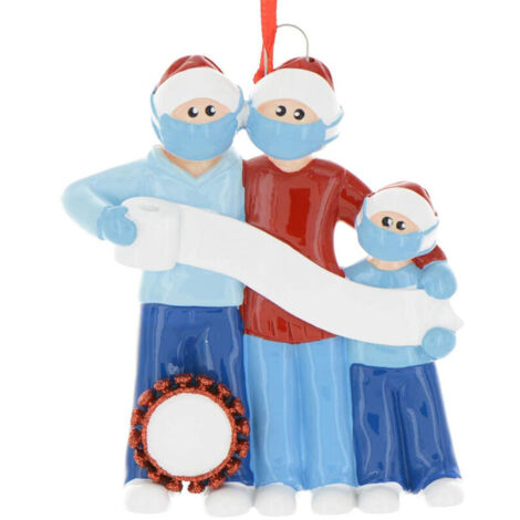 Noel Poupees Mignon Arbre De Noel Ornement D'Arbre De Noel Hanging Decoration De Noel Pour La Maison, 3 Personnes