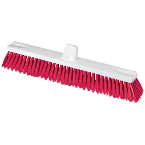 Nölle HACCP-Besen L.450mm Borstenstärke 0,25mm rot