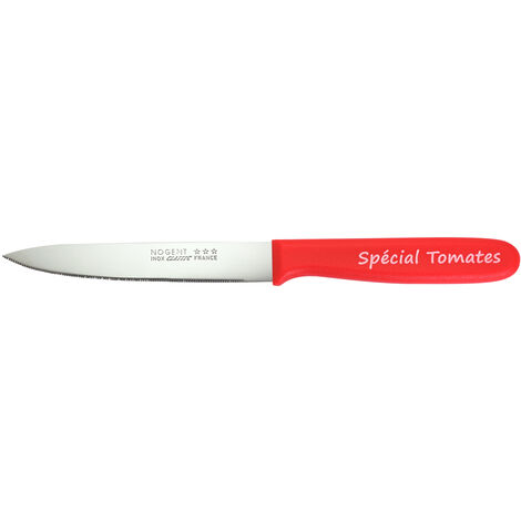 Nogent - Couteau office spécial tomate rouge