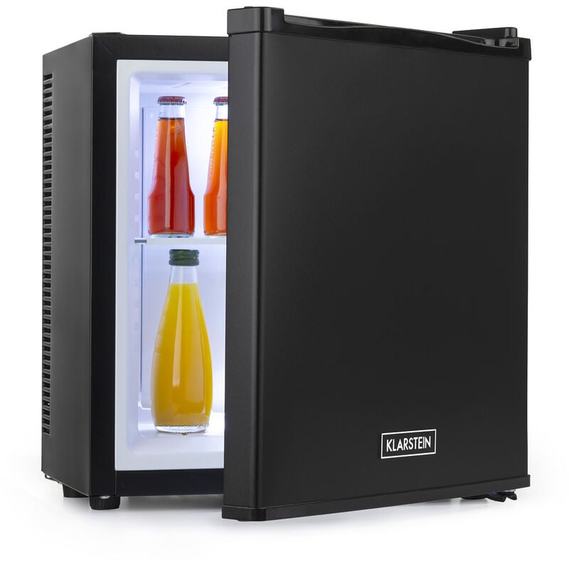 Klarstein - Mini Frigo de Chambre de 13L pour Snacks et Boissons, Petit Frigo Top Silencieux, Mini Bar, Petit Réfrigérateur Camping, Mini Frigo