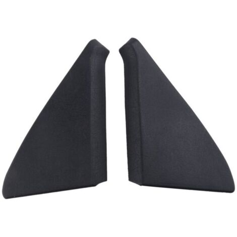 Noir ABS 1 Paire de Garnitures RéTroviseurs Porte pour Golf - GLI MK2 191837993 191837994
