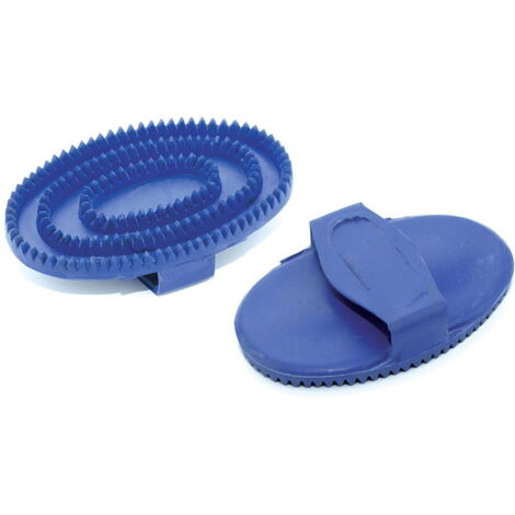 Noir - Chaussure ovale en caoutchouc pour poney