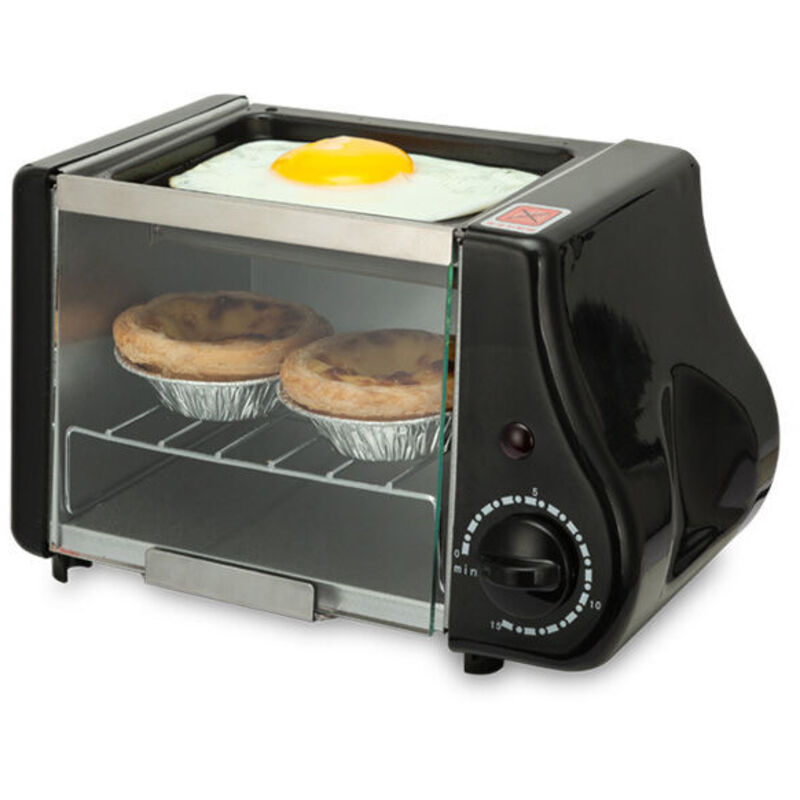 Noir Diverses spécifications du mini four électrique Le petit four pour dortoir étudiant est très petit et facile à déplacer