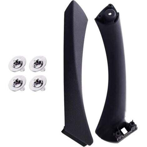 (Noir droit) Poignée de porte droite noire et couvercle de poignée de porte extérieure pour BMW E90 E91 (2005-2011), kit de remplacement de poignée de porte pour BMW Série 3