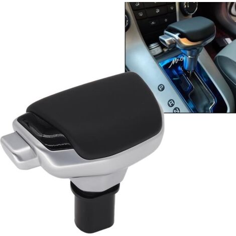 (NOIR ET )Pommeau de levier de vitesse automatique Manette de vitesse levier poignée remplacement pour Renault Koleos Kia K5 Opel Astra