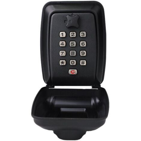 Noir Etanche Boite à Clés Sécurisée Boite à Clefs Murale Coffre Clef Exterieur Boitier Clefs Securise Coffre Fort a Clef Mural Key Safe Box-Partagez L'accès à Vos Clés en Toute Sécurité Noir 1219562mm