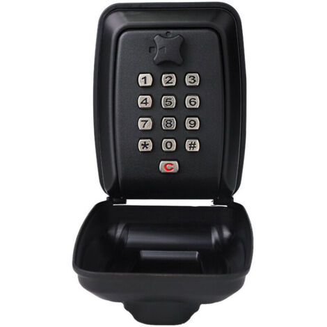Noir Etanche Boite à Clés Sécurisée Boite à Clefs Murale Coffre Clef Exterieur Boitier Clefs Securise Coffre Fort a Clef Mural Key Safe Box-Partagez L'accès à Vos Clés en Toute Sécurité Noir 1219562mm