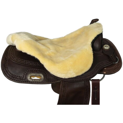 Tapis Di Sella Western Fantasia Zebrata Per Cavallo – Morbido Feltro, 30x28 Pollici