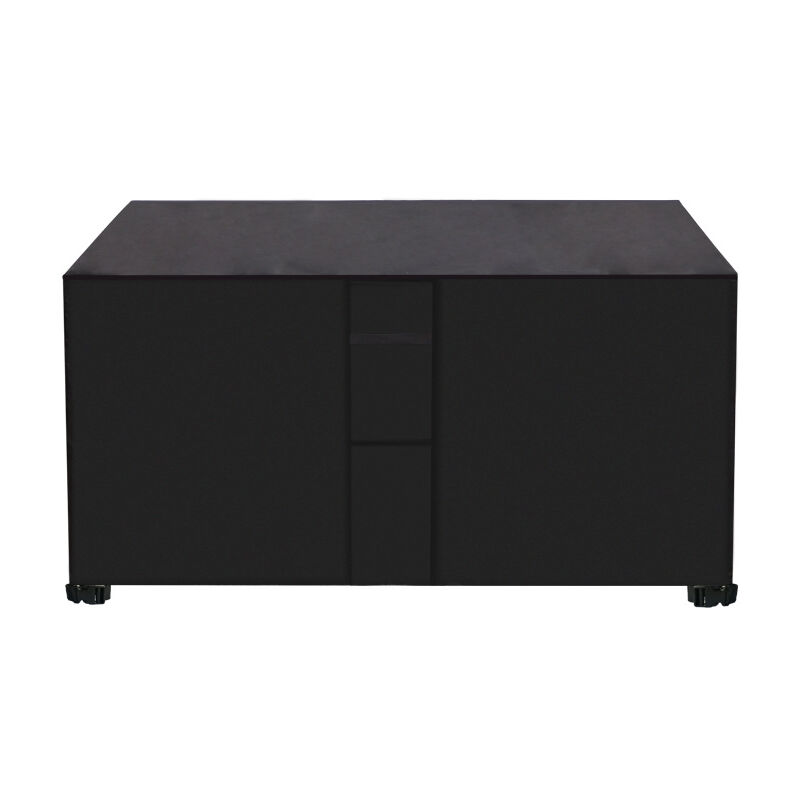 Denuotop - Noir Housse de Table Jardin Rectangulaire Housse Salon de Jardin Imperméable, 420D Anti-UV Housse de Protection Salon Bache Table