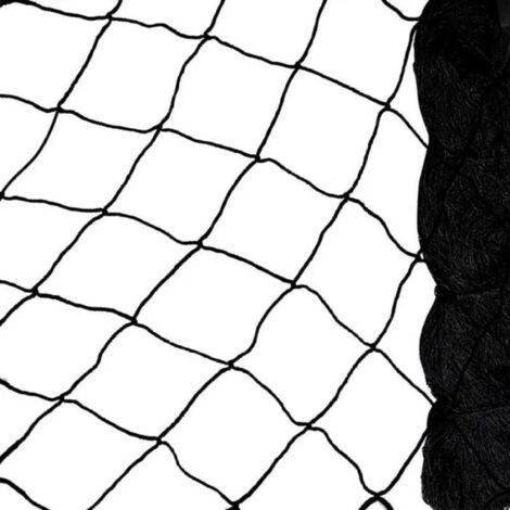 Noir (maille 5 cm5 cm) Taille 1515 m Filet pour oiseaux, filet robuste pour oiseaux, filet pour poulailler, filet pour oiseaux