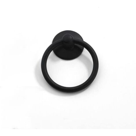 (noir) Niooce Poignes De Tiroir Poignes Anneau De Poigne Pour Armoire Tiroir Commode Armoire