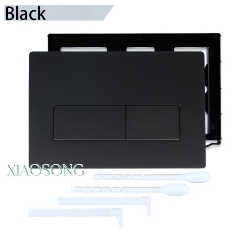Noir-Panneau de remplacement pour réservoir encastré Geberit Sigma 115.770, accessoires pour réservoir de salle de bain UP300 UP320 - Non Original-KZQ