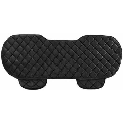 noir Universel de Voiture Banquette arrière Protection Intérieur Coussin Pad Tapis antidérapant Anti-Rayures en Peluche arrière