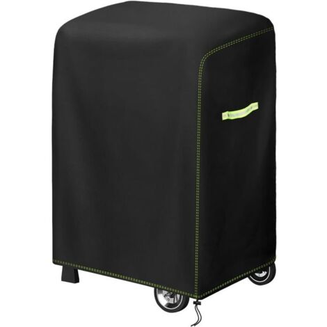 (Noir)420D Oxford Bache Barbecue Exterieur Protection 77 x 70 x 110Cm, Anti-Vent/Solei/L'Eau, Housse Barbecue Convient La Plupart D