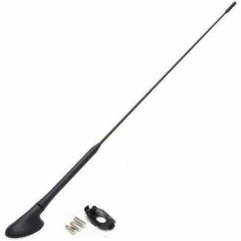 (Noir)Antenne Toit De Base 55 cm Pour Ford Fiesta Ford Focus Mondeo Ka Transit Puma