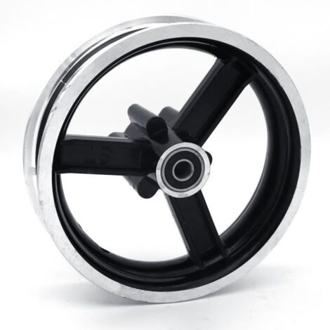 (Noir)Moyeu de roue 10 pouces de trottinette électrique,pour Kugoo M4 et M4 Pro,80/65-6 255x80 10X2 10X2.125 10X2.25 10X2.5 10X3.0