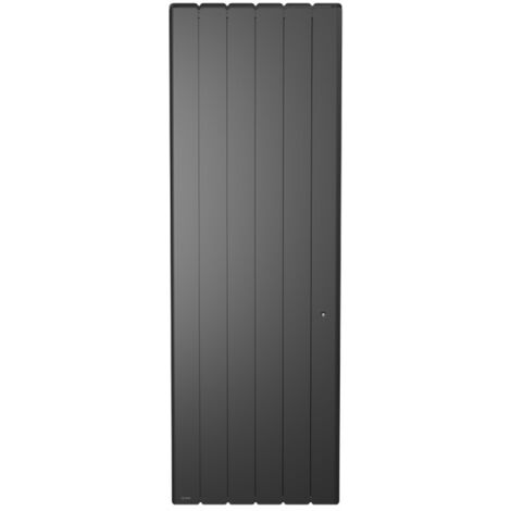 Noirot – Radiateur à inertie en fonte 2000W vertical gris anthracite – Connecté avec Intuis – Programmation intégrée et détection de fenêtre ouverte - M153227