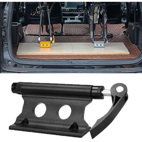 (noir)Pince à vélo Pour fourche avant de support de stationnement - Alliage d'aluminium - Noir