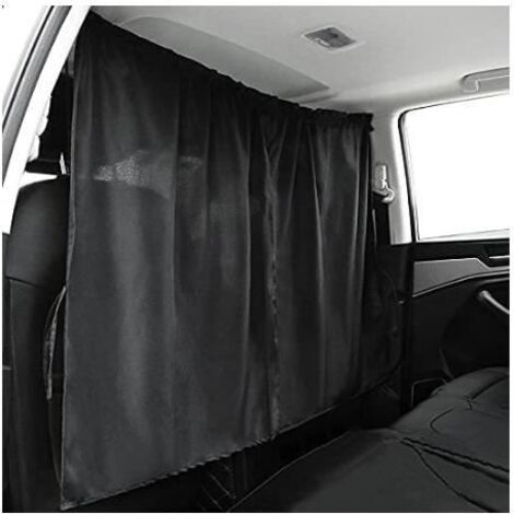(Noir)Rideaux de Séparation - Non spécifié - 140x82cm - Pare-Soleil - Détachable - Protection UV