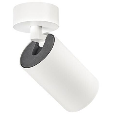 NOLAN 01 Spot s/patère blanc a/lpe LED 6,6W 4000K 600lm incl. ARIC 50673