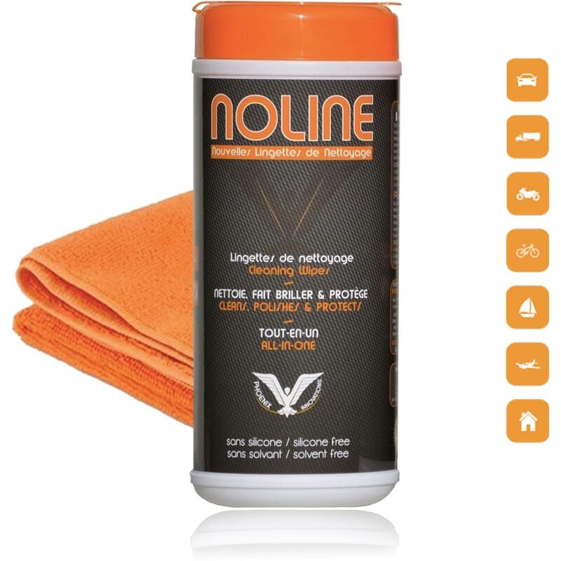 Noline - Pack 30 lingettes + microfibre prémium offerte