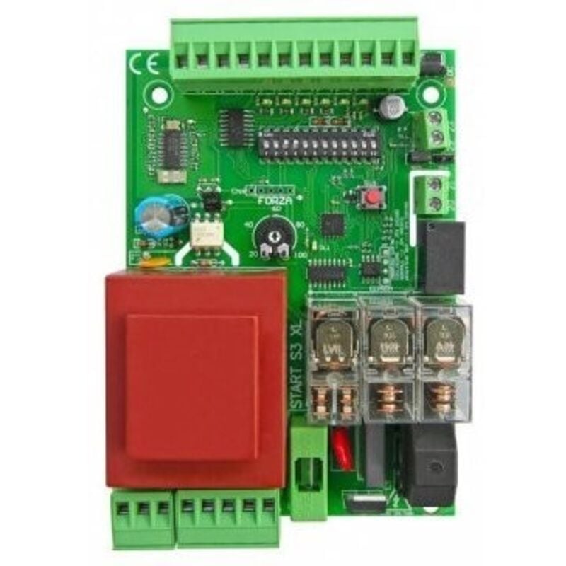 Logique de commande universelle monophasée 230Vac pour moteur portail coulissant - garage Start-S3XL